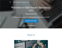 Tablet Screenshot of hireforyou.com